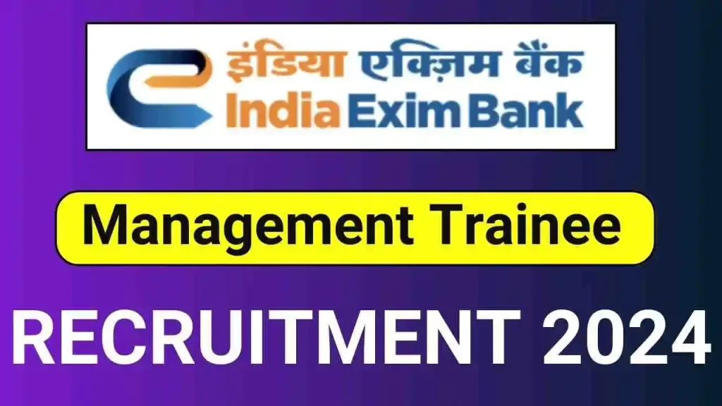 Indian Exim Bank Recruitment 2024