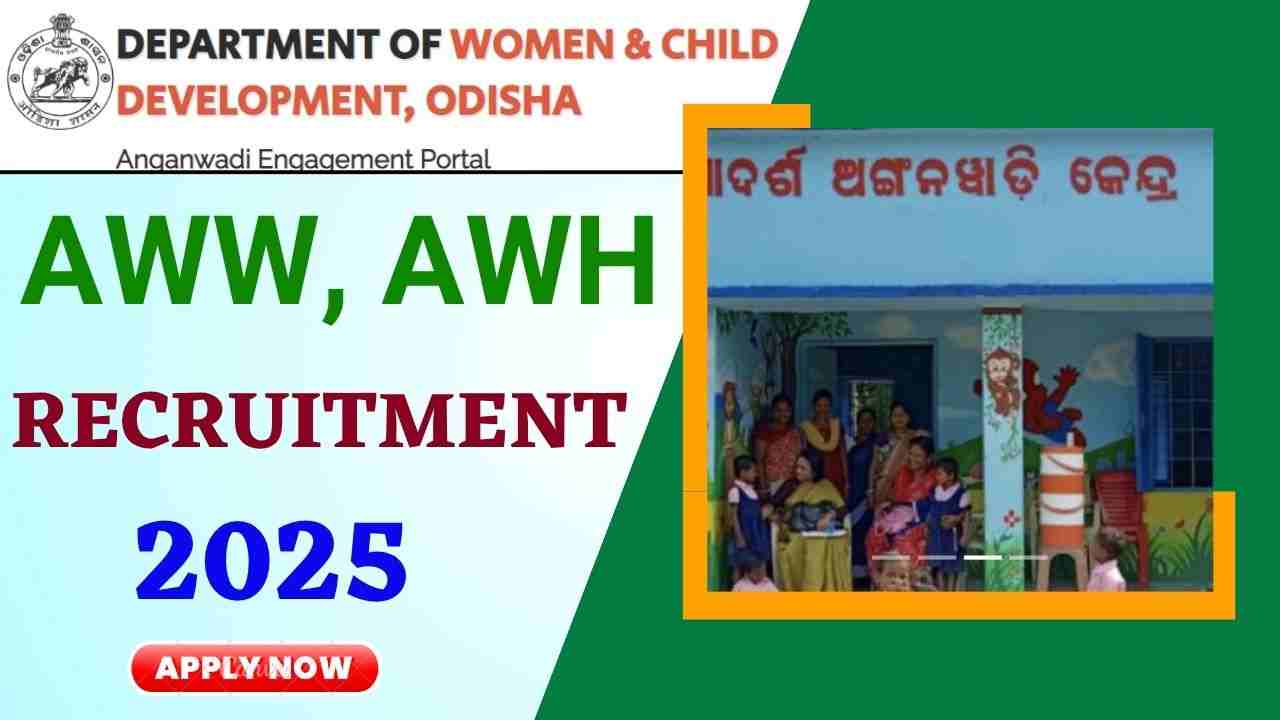 Odisha Anganwadi Recruitment 2025
