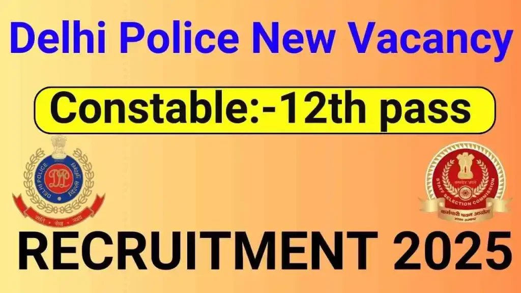 Delhi Police Constable Recruitment 2025 Notification for 42451 Post