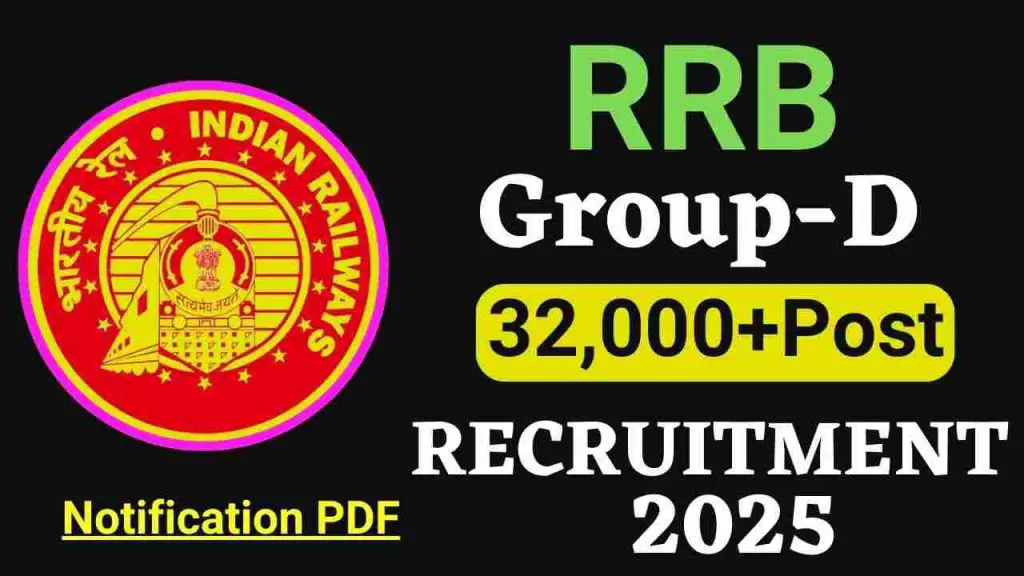 RRB Railway Group D Recruitment 2025