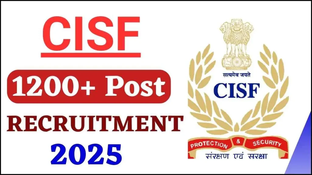 CISF Constable Recruitment 2025