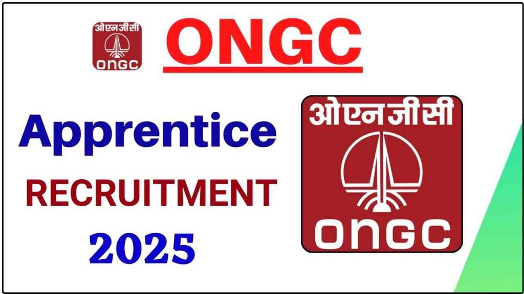 ONGC Apprentice Recruitment 2025